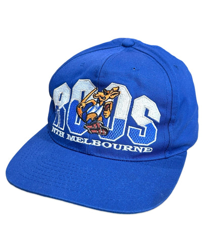 AFL North Melbourne Kangaroos Vintage Snapback Cap - Bisy Clothing