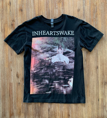 AS COLOUR Size M In Hearts Wake Official Band T-Shirt in Black Men's NOV80 - Bisy Clothing