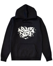 將圖片載入圖庫檢視器 Burn Clothing BURN CITY 2 Heavyweight Hoodie in Black - Bisy Clothing