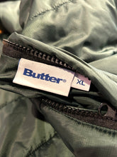 Load image into Gallery viewer, Butter Goods Jun Reversible Puffer Jacket in Blue and Green - Bisy Clothing