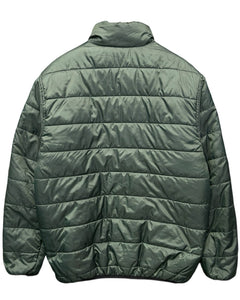 Butter Goods Jun Reversible Puffer Jacket in Blue and Green - Bisy Clothing