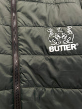 Load image into Gallery viewer, Butter Goods Jun Reversible Puffer Jacket in Blue and Green - Bisy Clothing