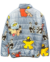 Load image into Gallery viewer, Butter Goods Jun Reversible Puffer Jacket in Blue and Green - Bisy Clothing