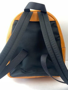 Coach Mini Charlie Backpack Pebbled Leather in Honey Yellow - Bisy Clothing