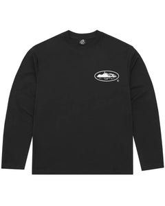 Corteiz OG Island Logo Long Sleeve T-Shirt in Black - Bisy Clothing