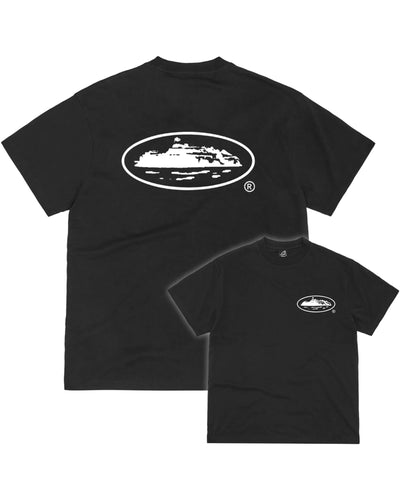 Corteiz OG Island Logo Short Sleeve T-Shirt in Black - Bisy Clothing