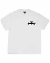 Load image into Gallery viewer, Corteiz OG Island Logo Short Sleeve T-Shirt in White - Bisy Clothing