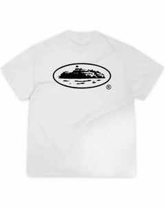 Corteiz OG Island Logo Short Sleeve T-Shirt in White - Bisy Clothing