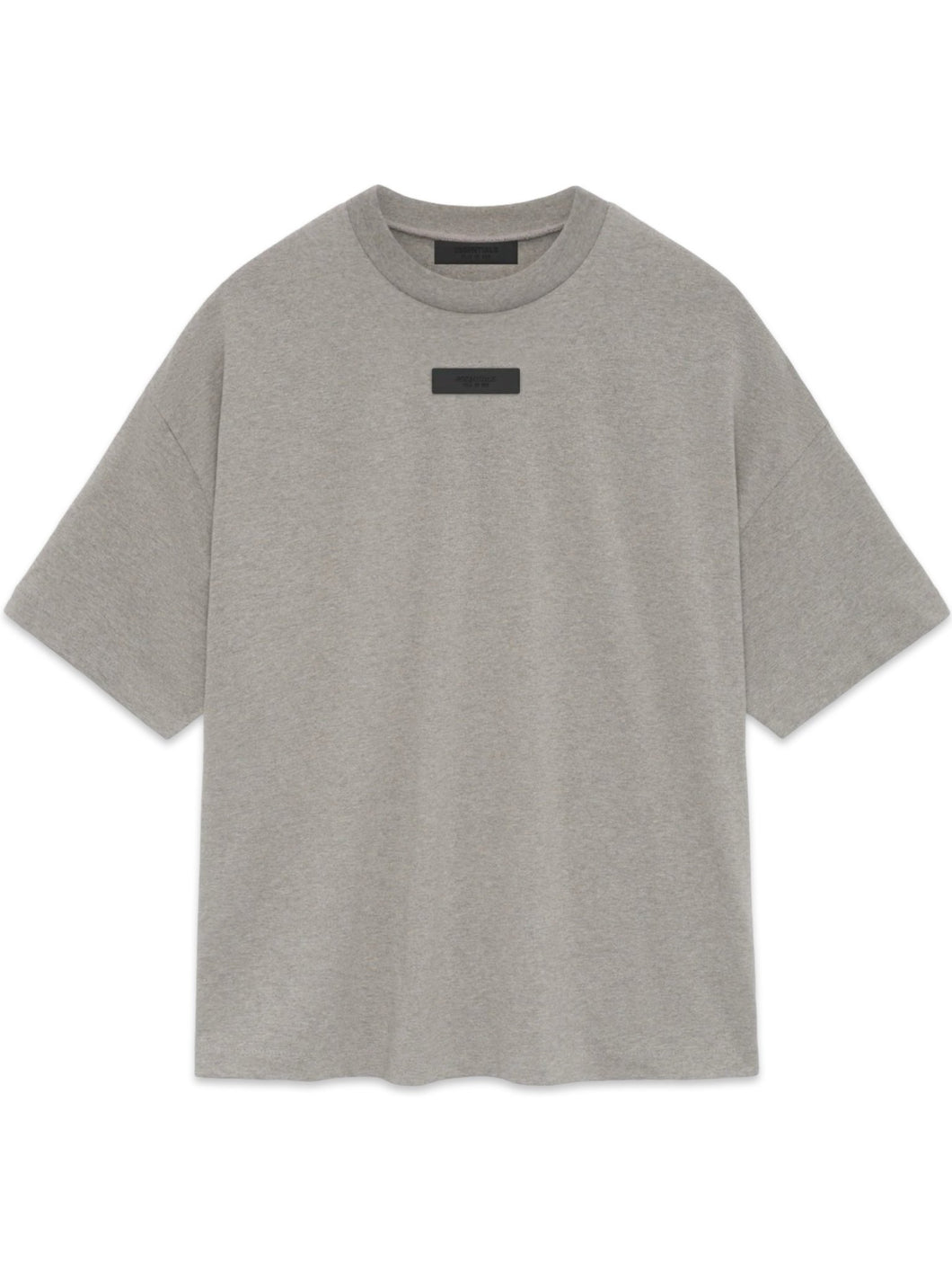 Essentials Fear of God Crewneck T-Shirt in Dark Heather Grey - Bisy Clothing