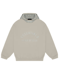 Essentials Fear of God Nylon Fleece Hoodie 'Seal/Seal - Bisy Clothing