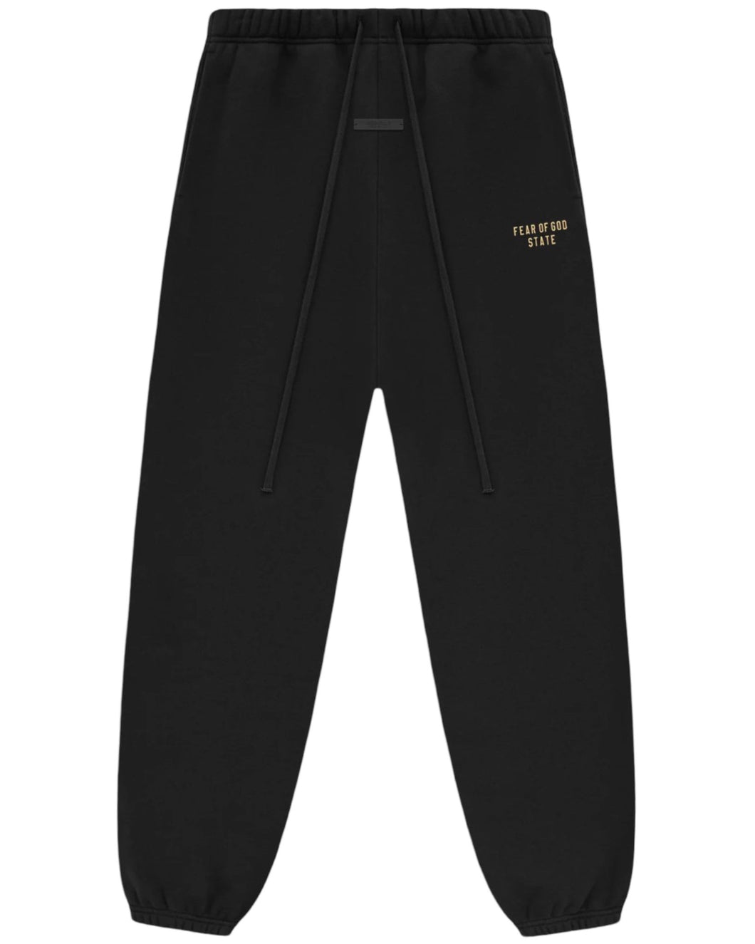 Essentials Fear of God State Sweatpants in Black (2024) - Bisy Clothing