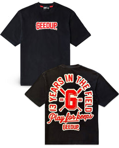 Geedup 13 Years in the Field PFK in Black / Red (2023) - Bisy Clothing