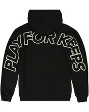 Load image into Gallery viewer, Geedup PFK Play For Keeps Hoodie Black / White (2022) - Bisy Clothing