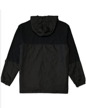 將圖片載入圖庫檢視器 Geedup Play For Keeps Lighweight Winbreaker Hooded Jacket Black - Bisy Clothing