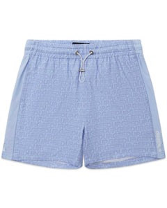 Geedup Sportsman Swim Shorts in Blue - Bisy Clothing