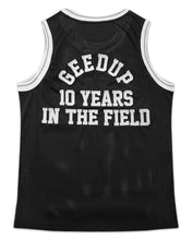 將圖片載入圖庫檢視器 Geedup Team Logo B - Ball Jersey in Black - Bisy Clothing