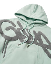 Load image into Gallery viewer, Geedup Team Logo Cropped Hoodie Teal / Grey (2025) - Bisy Clothing