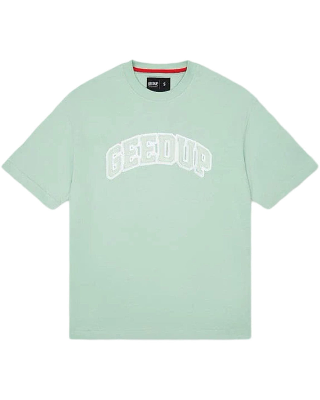 Geedup Team Logo Short Sleeve T-Shirt in Mint - Bisy Clothing