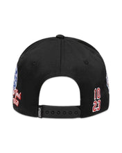 將圖片載入圖庫檢視器 Geedup x NYFW 6 Panel Baseball Cap in Black - Bisy Clothing