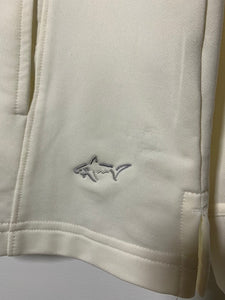 GREG NORMAN Size L Play Dry 1/4 Zip Jumper in Cream JUN1021 - Bisy Clothing