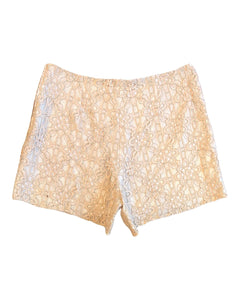 Lace Short in Rose Gold ⏐ Size 10 - Bisy Clothing