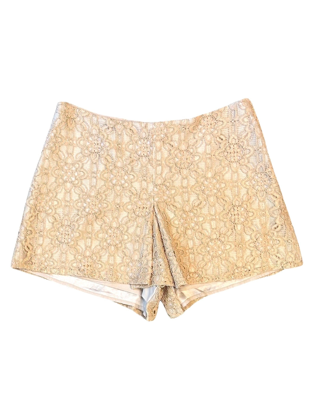 Lace Short in Rose Gold ⏐ Size 10 - Bisy Clothing