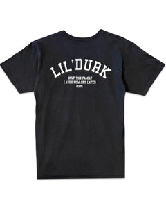 Lil Durk OTF Drake Laugh Now Cry Later Short Sleeve T-Shirt in Black (2020) - Bisy Clothing