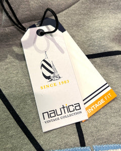 Nautica College Skylan Letterman Heavyweight Hoodie in Grey - Bisy Clothing