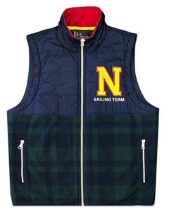 Nautica x Lil Yachty Sleeveless Zip Fleece Vest - Bisy Clothing