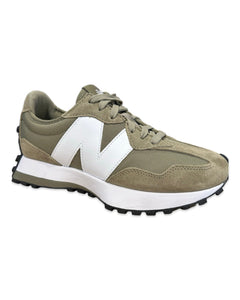 New Balance 327 in Khaki Green (Exclusive Colourway) - Bisy Clothing