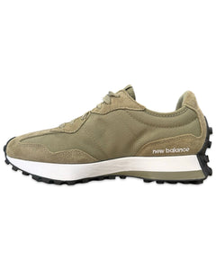 New Balance 327 in Khaki Green (Exclusive Colourway) - Bisy Clothing