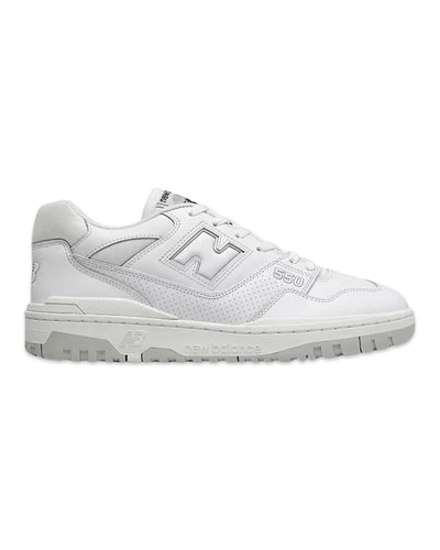 New Balance 550 in White / Grey - Bisy Clothing