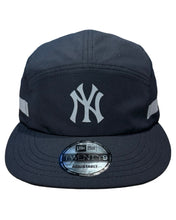 Load image into Gallery viewer, New Era NY Yankees Camp Cap in Black &amp; Silver Reflective - Bisy Clothing