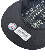 Load image into Gallery viewer, New Era NY Yankees Camp Cap in Black &amp; Silver Reflective - Bisy Clothing