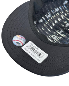 New Era NY Yankees Camp Cap in Black & Silver Reflective - Bisy Clothing