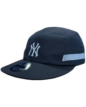 Load image into Gallery viewer, New Era NY Yankees Camp Cap in Black &amp; Silver Reflective - Bisy Clothing