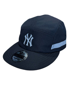 New Era NY Yankees Camp Cap in Black & Silver Reflective - Bisy Clothing