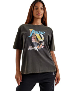 Nike Jordan Cartoon Seinfeld Inspired T-shirt in Vintage Black - Bisy Clothing