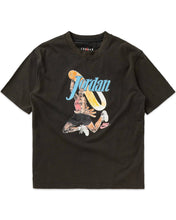 Load image into Gallery viewer, Nike Jordan Cartoon Seinfeld Inspired T-shirt in Vintage Black - Bisy Clothing