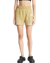 Load image into Gallery viewer, Nike NSW Air Fleece Shorts in Lemon Drop - Bisy Clothing