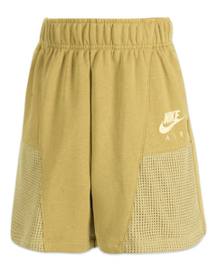 Nike NSW Air Fleece Shorts in Lemon Drop - Bisy Clothing