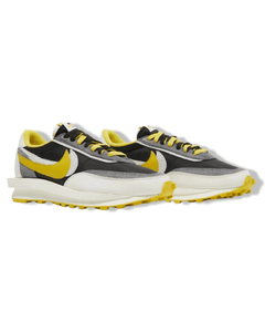 Nike Sacai x Undercover LDWaffle in Black and Bright Citron - Bisy Clothing