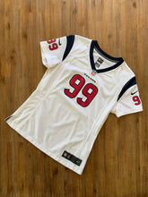 Load image into Gallery viewer, NIKE Size S NFL Houston Texans Team Jersey in White &quot;Watt 99&quot; Women&#39;s DEC28 - Bisy Clothing