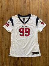 Load image into Gallery viewer, NIKE Size S NFL Houston Texans Team Jersey in White &quot;Watt 99&quot; Women&#39;s DEC28 - Bisy Clothing