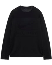 Load image into Gallery viewer, Nike X Stussy Long Sleeve Knit Jersey in Black - Bisy Clothing