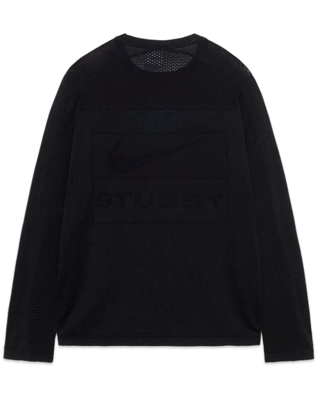 Nike X Stussy Long Sleeve Knit Jersey in Black - Bisy Clothing