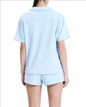 Load image into Gallery viewer, Nude Lucy Inka Terry Shirt in Sky Blue - Bisy Clothing