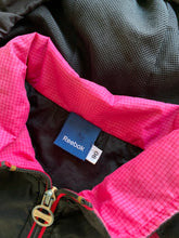 Load image into Gallery viewer, Reebok Zip Jacket with Hood in Black / Pink (2011) - Bisy Clothing