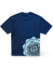 將圖片載入圖庫檢視器 Syna World College Short Sleeve T-Shirt in Navy - Bisy Clothing