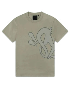 Syna World Logo T-Shirtt in Sage Green - Bisy Clothing